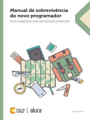 cover image of Manual de sobrevivência do novo programador